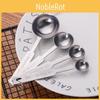 Stainless Steel Stylish Measuring Spoons Set For Baking Cooking And Easy Measurement Ingredient