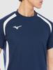 Volleyball Game Short Junior Navy X XL Shirt, Sleeve, Moisture-Wicking, Quick-Drying, Available, V2MA2113, Unisex, White,
