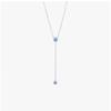Swarovski 5723571 Attract Y Blue Necklace