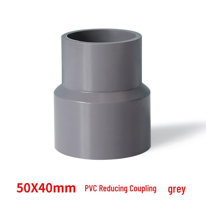 PVC Water Pipe Reducer Connector for Varied Diameters: 20, 25, 32, 40, 50, 63, 75mm