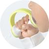 [Made in Japan] Combi Teteo Baby toothbrush STEP 2 set (approximately 10 months to 36 months) Safe design that prevents it from getting stuck in the t