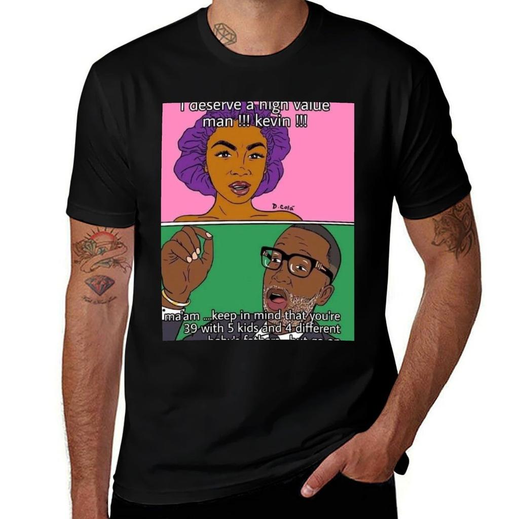 Kevin Samuels have spoken T-Shirt Large Size Short Sleeve T-Shirt