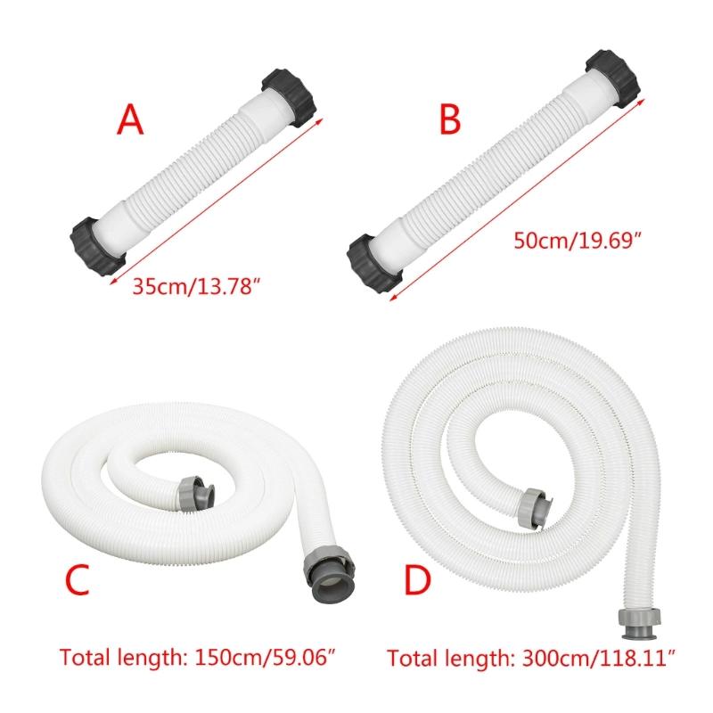 BW58368 1.5inch Aboveground Swimming Pool Hose Pool Pump Hose Pool Pump Replacement Hose Supplies for Filter Pumps