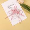 Sweet  Bowknot Handmade Beaded Key Ring Pendant Portable Mobile Phone Lanyard Backpack Decoration Accessories Gifts