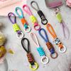 Creative Braided Lanyard Keychain For Phone Case Women Anti Lost Knot Rope Strap Car Key Chains Diy Accessories Fashion Keyring