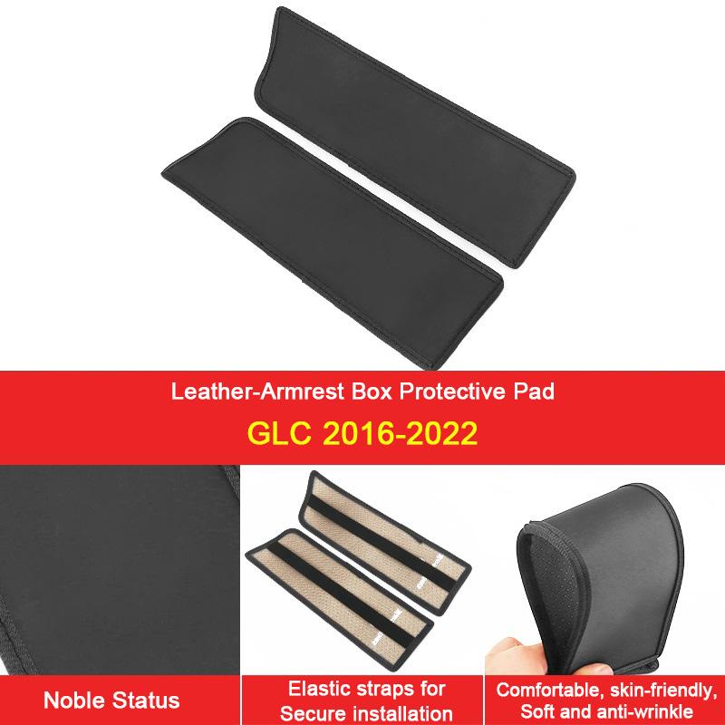 

Car Interior Center Console Armrest Box Trim Protect Cover Pad For Mercedes Benz A C E CLA GLB GLC EQA EQB W205 X253 W213 Parts L-K GLC 16-22