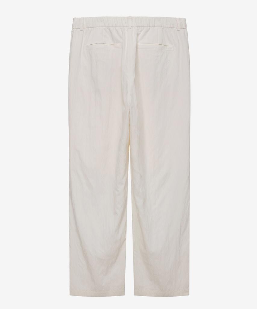 MINDBRIDGE [Couture] Wide Single-Pleat Full Elastic Waist Pants - 2 Colors