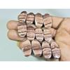 12X23-13X25MM Natural Zebra Jasper Oval Matched Pair Gemstone 6Pair Lot A-583