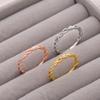 New Twisted Ring - Rose Gold Minimalist Finger Ring Jewelry