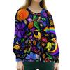 Women's Casual Long-sleeved Single-breasted Animal-printed Protective Suit Cardigan