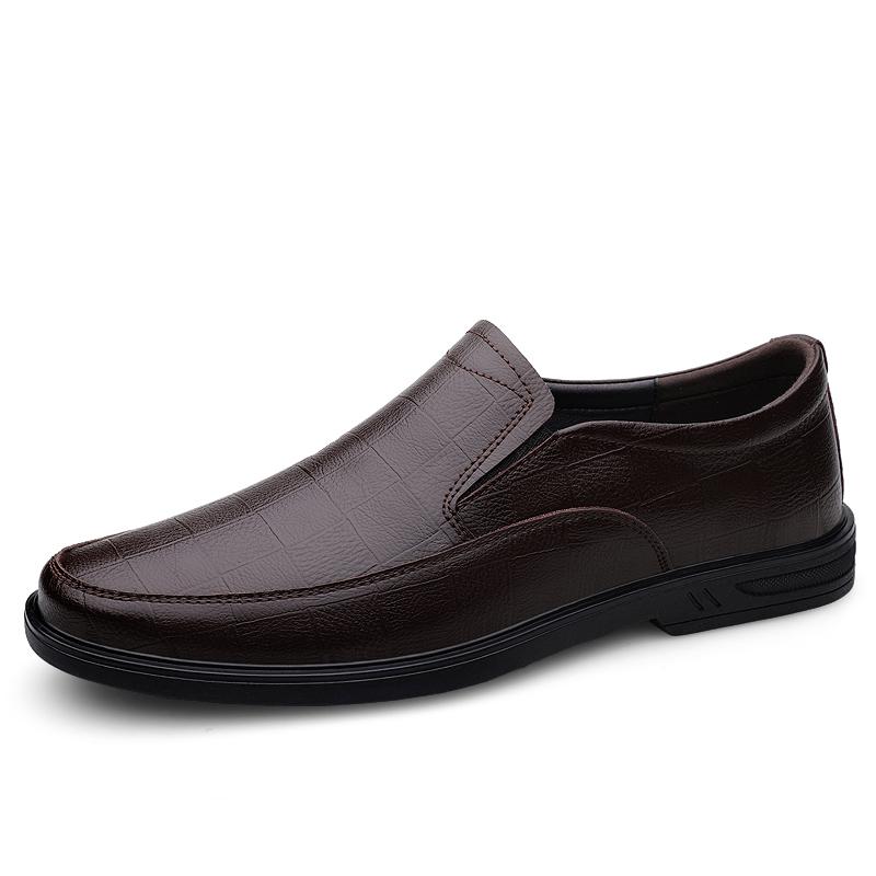 

Роскошные мужские туфли из натуральной кожи для торжественных случаев, высококачественные туфли для банкета, повседневные универсальные мужские рабочие лоферы черного цвета, бесплатная доставка 44 коричневый