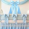 Large Bow Big Ribbon Bowknot for Backdrop Birthday Wedding Party Room Wall Decor Pink Red Giant Ribbon Hanging Gift Christmas