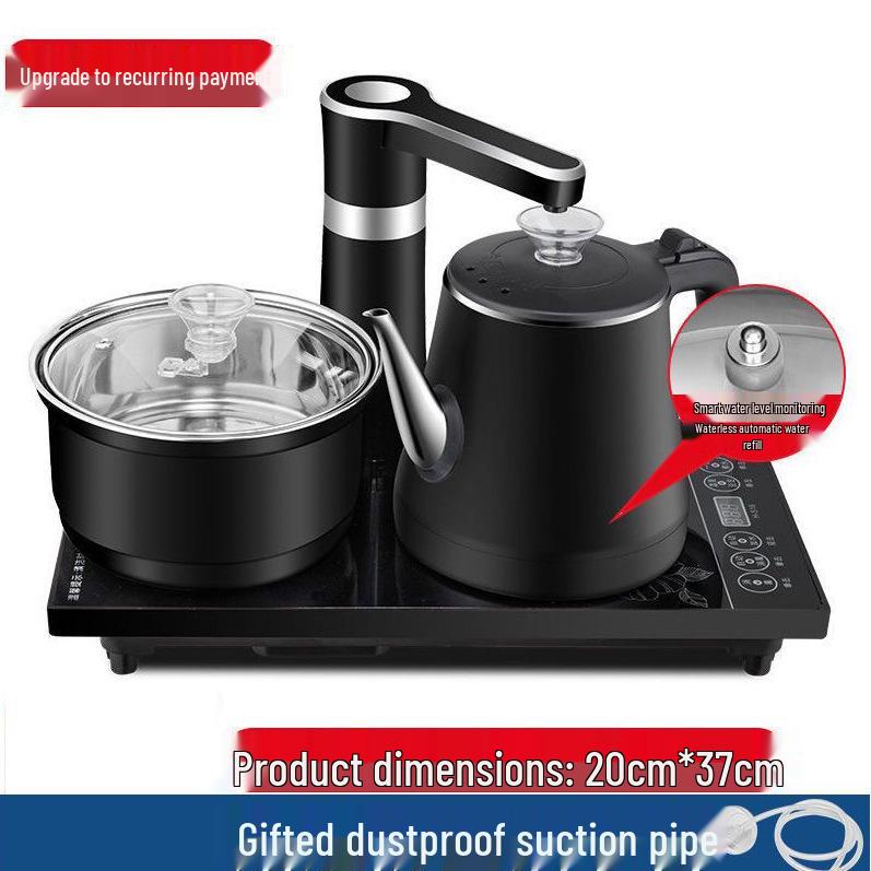 20*37 Bollitore Elettrico Automatico e Set Tavolino da Tè Integrato