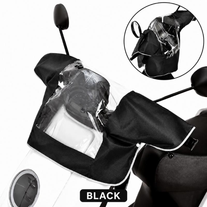 Universal Motorcycle Front Rain Cover Waterproof Sun Protection Dustproof Dashboard Rain Coats Motorcycle Dashboard Rain Cover