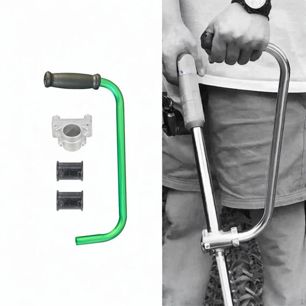 Ergonomiczny uchwyt trymera Akcesoria Narzędzia ogrodnicze Praktyczny uchwyt do trawnika dla mikro