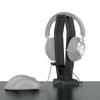 KIWIFOTOS Desktop Kopfhörerständer, Headset-Ständer, Gaming-Kopfhörerständer, Maus-Bungee-Kabelhalter, Stabil, Rutschfest, Kopfhörerhalter, Gaming