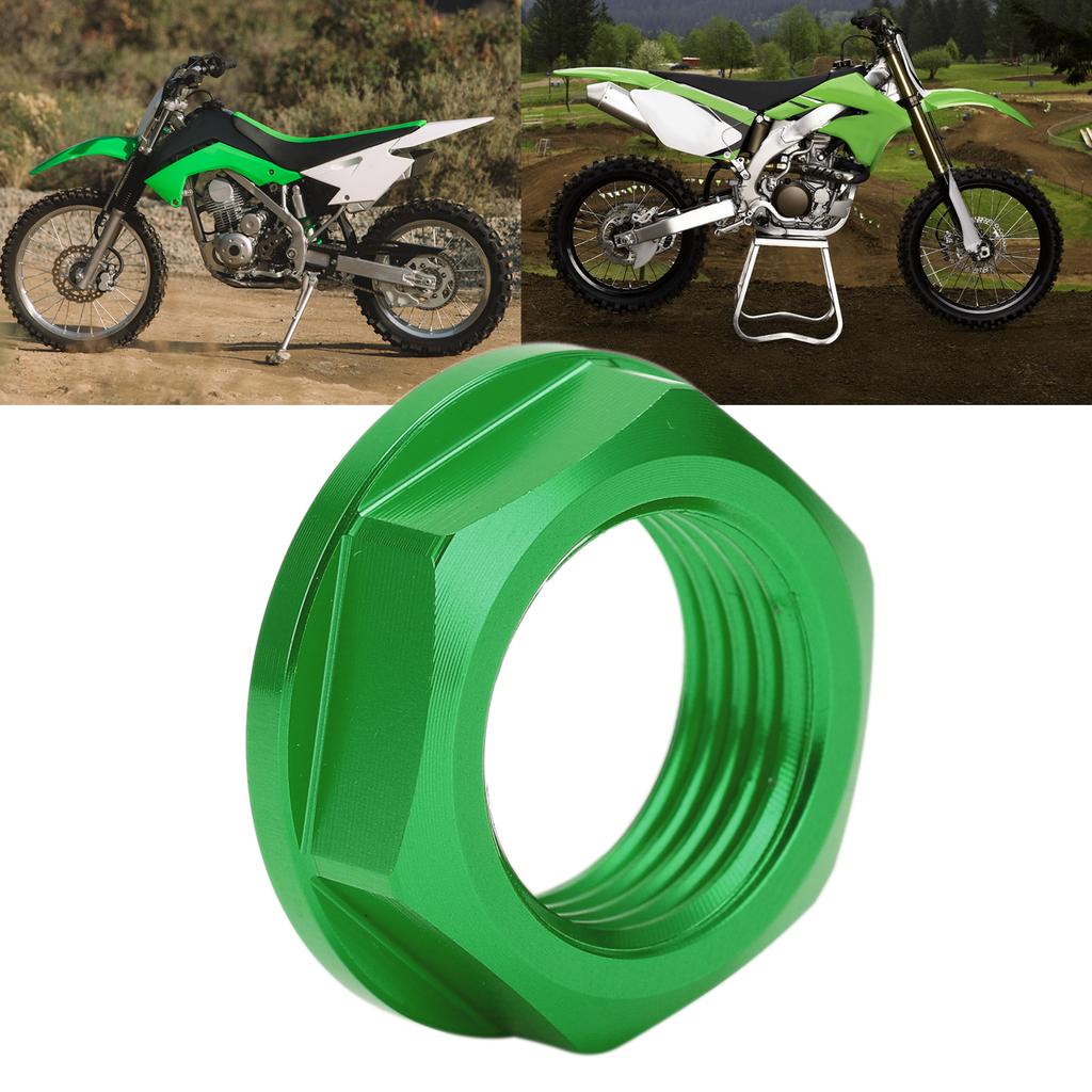 Motorcycle Front Wheel Axle Nut M18x1.5 Aluminum Replacement for KLX450R 0819