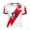 2026 Neues Rayo Vallecano T-Shirt für Erwachsene Street Style Schnelltrocknend Training Fitness Top Freizeit Sportbekleidung Strandbekleidung