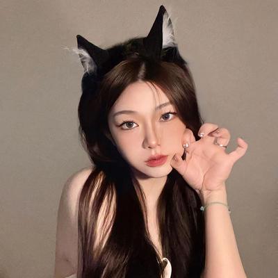 Tecknad Plysch Kattöron Hårband För Kvinnor Flickor Cosplay Hårband Roligt Sött Lolita Hårbygel Kreativa Håraccessoarer Gåvor