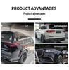 MSY Carbon Fiber Body Kit for 2021-22 Mercedes-Benz GLS Maybach Custom Cross-Border Modifications.