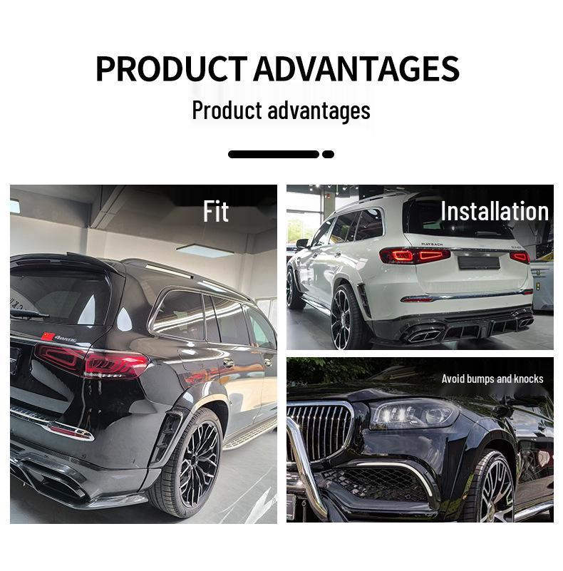 MSY Carbon Fiber Body Kit for 2021-22 Mercedes-Benz GLS Maybach Custom Cross-Border Modifications.