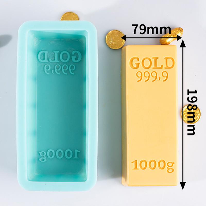 

Силиконовая форма в виде золотого слитка, инструменты для украшения торта, шоколад, мыло ручной работы, свеча, форма для мастики в виде золотого слитка