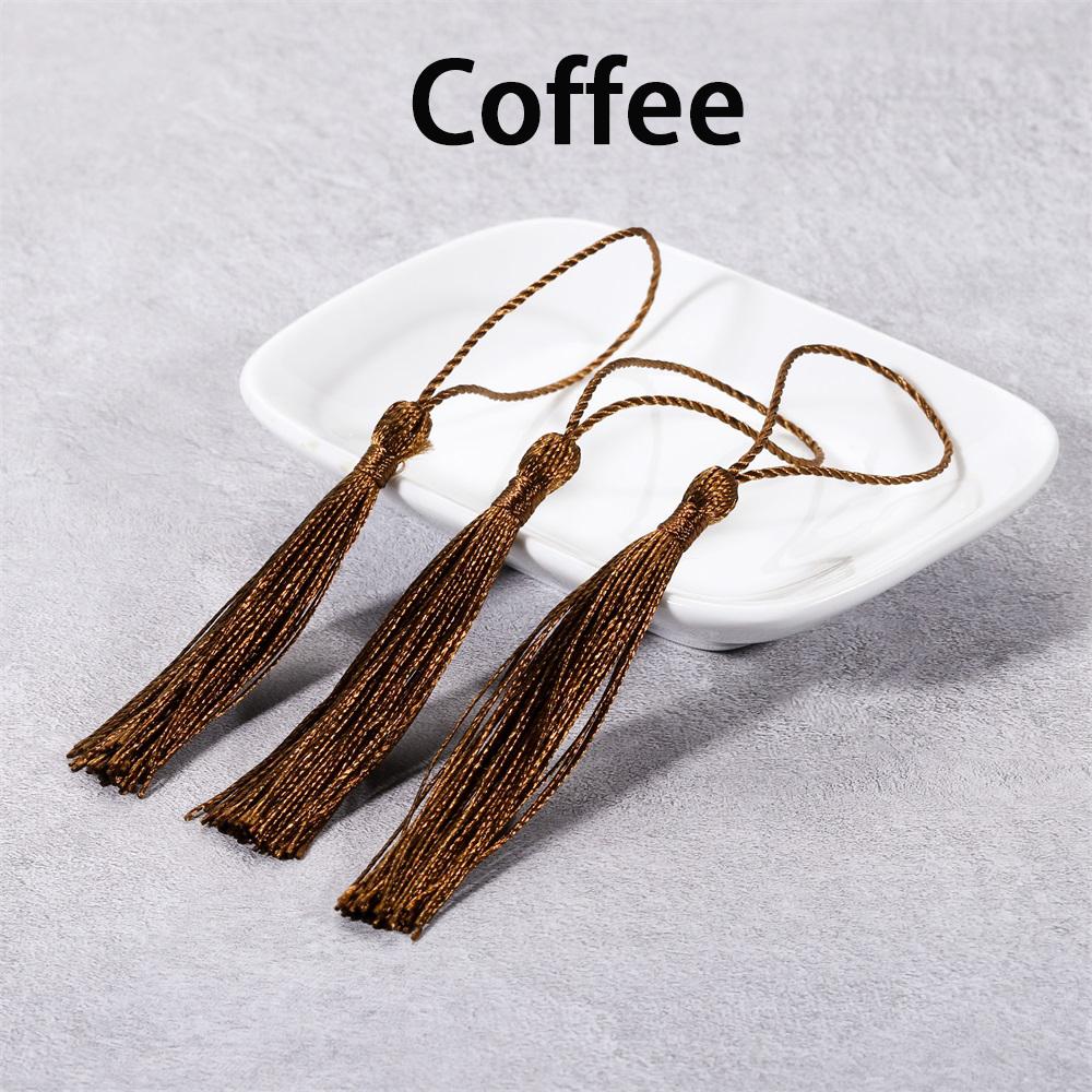 10-30Pcs 70mm Hanging Rope Silk Tassel Fringe For DIY Key Chain Earring Hooks Pendant Jewelry Making Finding Supplie Accessories