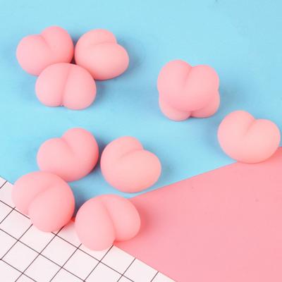 Yousheng 5/10/20Pcs Pink Butt Squeeze Toy Stress Relief Slow Rising Mini Ass Sensory Toy Anti-collision Pad Relaxation Soft Stress Ball Fidget Toy