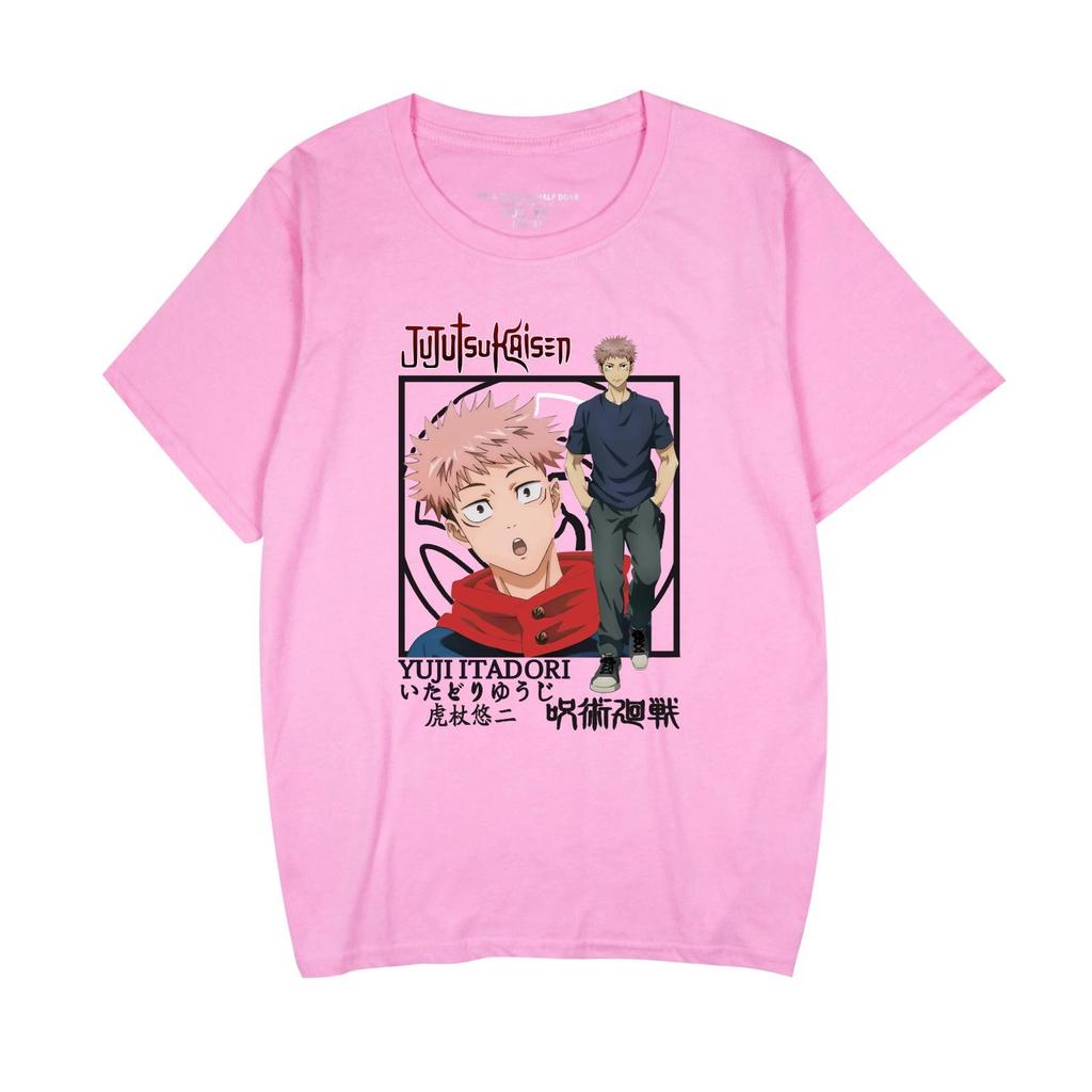 HOT Fashion Jujutsu Kaisen T Shirt Women/Men's Casual Anime Printed Short Sleeve Cosplay T-shirts