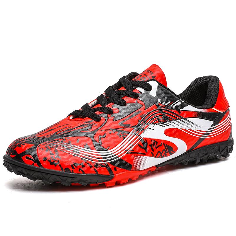 Children Soccer Shoes FG/TF Training Football Shoes Comfortable Original Society Football Boot Competition Soccer Shoes for Kids