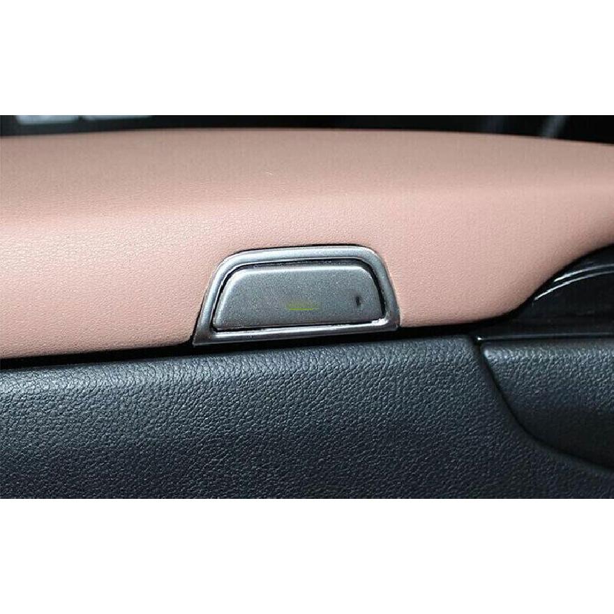 Central Console Storage Box Cover Trim For Lexus UX200 250h 2019-23 Silver Steel