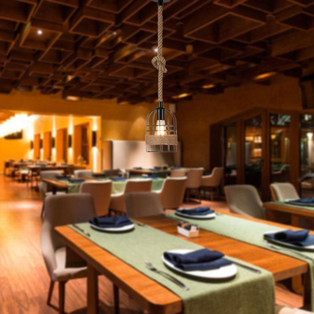 Industrial Style Pendant Light Chandelier Ceiling Lamp Creative Lampshade for Kitchen
