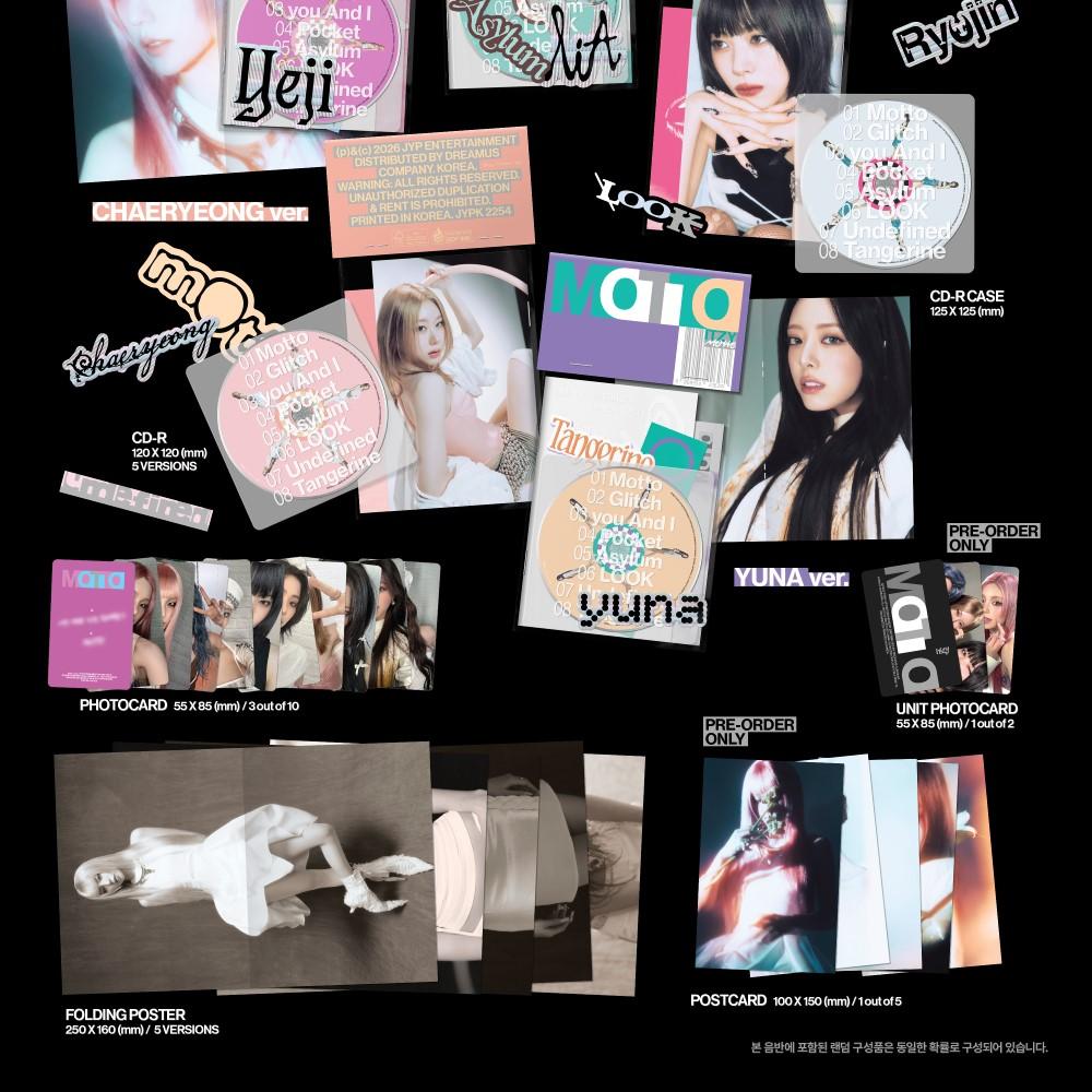 ITZY [MOTTO] Mini-Album MITGLIED