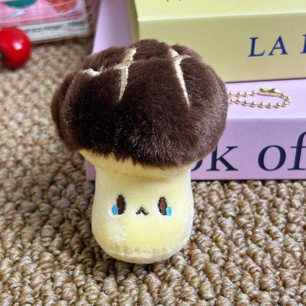 Creative Mushroom Plush Toy - Small Vegetable Pendant Doll