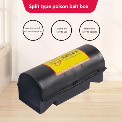Poison Bait Box High Temperature Resistance 23×9×8Cm Rat Box Mice Control Catcher Bait Box Garden Supplies