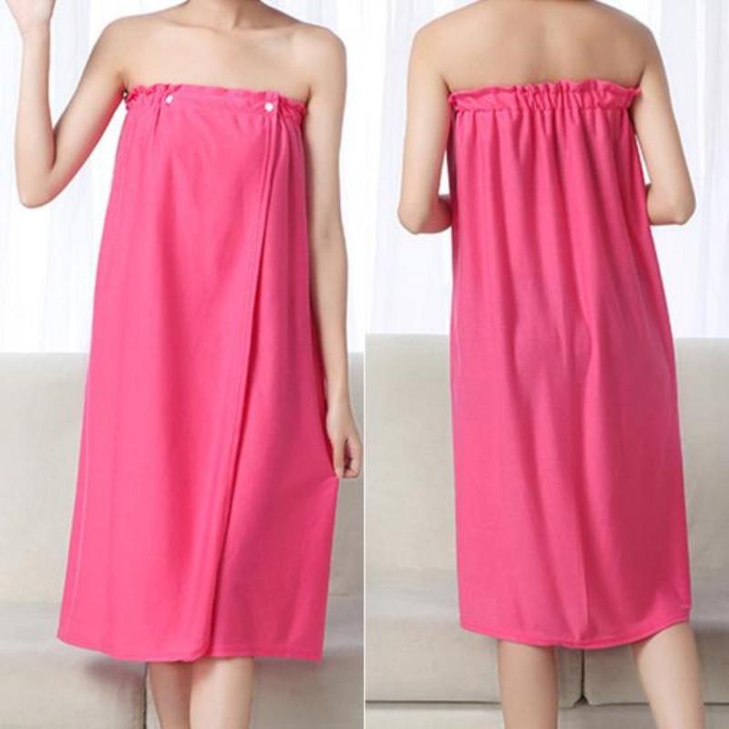 Ultra Fine Fiber Bathrobe Fast Absorption Fast Drying Anti Slip Free Beach Clothing Spa Swimming Pool Bathrobe