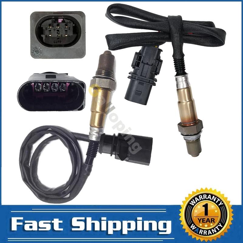 

2pcs O2 Oxygen Sensor 1 2 for 2006 2007 2008 2009 Volkswagen GTI 2.0L Only fit CCTA Engine Upstream Downstream 234-5107 234-4754
