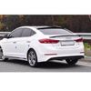Black Spoiler for Hyundai Avante Elantra Tail Fin 2016 2017 2018 Car Rear Wing ABS Plastic Accessories