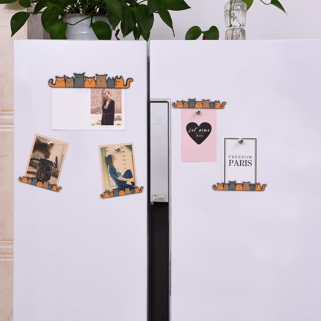 Kuchyně Domov Kočka Samolepka na lednici Lednice Klip na fotoalbum