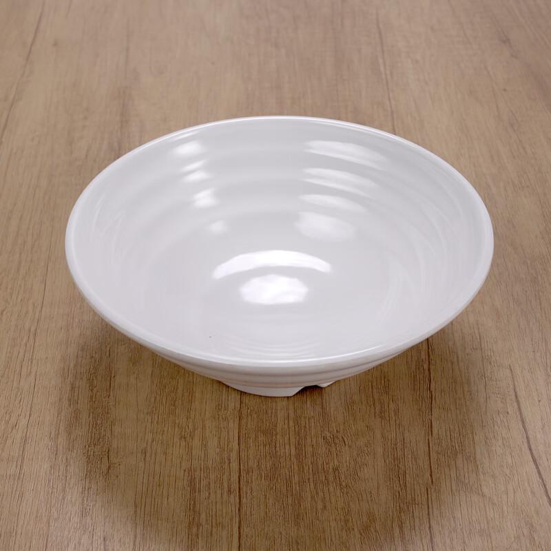 7.7-inch A5 Food-Grade Melamine Threaded Noodle Bowl