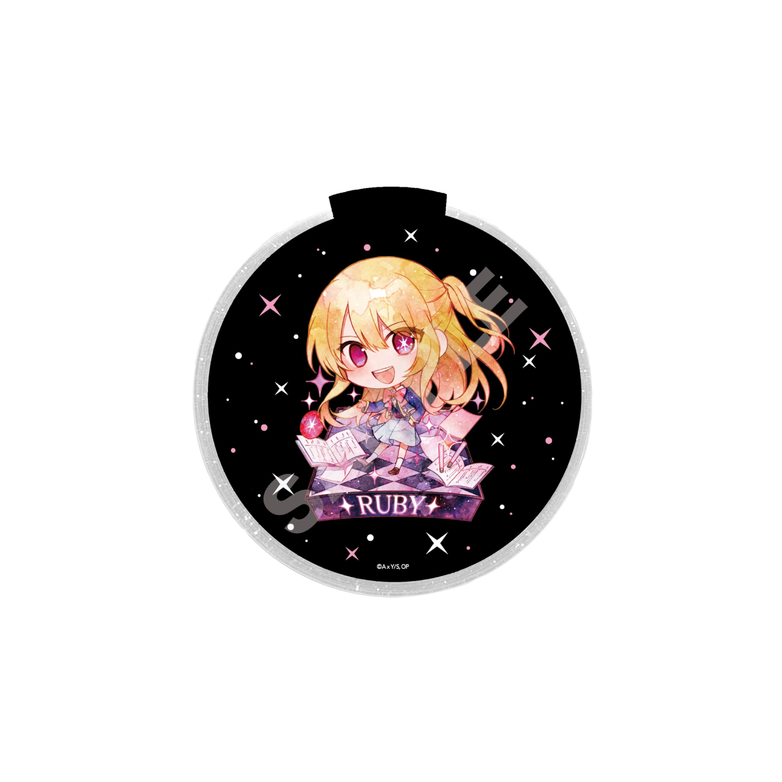 

Искусство персонажей Oshi no Ko Руби Светодиодный сценический диск 03