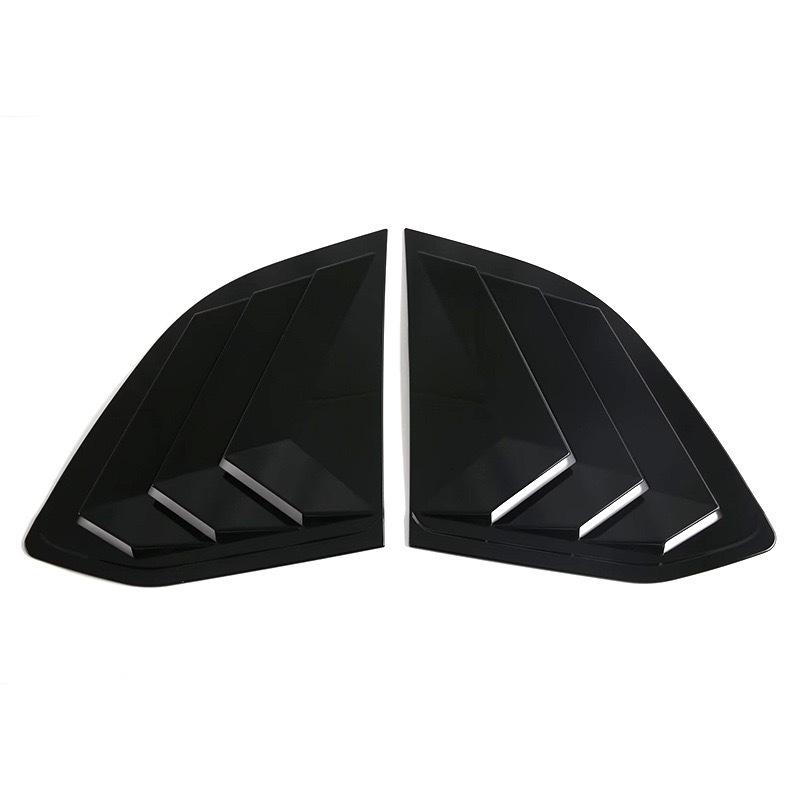 Rear Side Vent Window Scoop Louver Trim Cover Fit For Toyota Corolla Cross XG10 - 2026 Auto Accessories