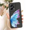For Xiaomi Redmi Note 12 Pro Plus Case Popular Flower Soft Liquid Silicone Shockproof Cover For Redmi Note 12 Pro Note12 5G Case
