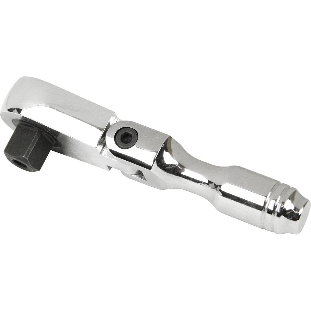 SK11 Compact Stubby Flex Ratchet Handle, 9.5mm 3/8" Drive, SRH3CSF