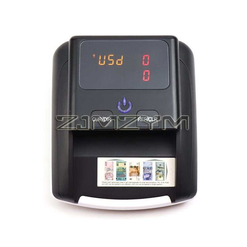 Tragbarer Mini-Zählautomat Falschgeld-Detektor Automatische Gelderkennung durch UV MG IR-Bild für EURO USD