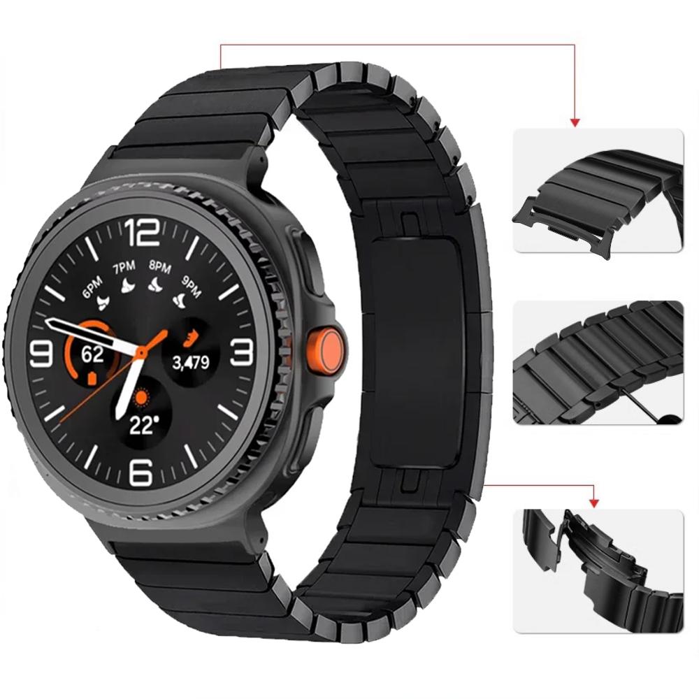 Metal Strap for Samsung Galaxy Watch 8 44mm 40mm/8 Classic 46mm Original Bracelet for Galaxy Watch 8 Ultra 47mm Band Accessories