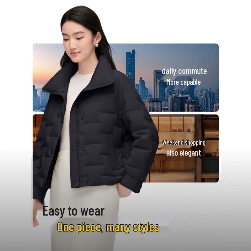 Bosideng B40134114 Men's Business Casual Short Down Jacket