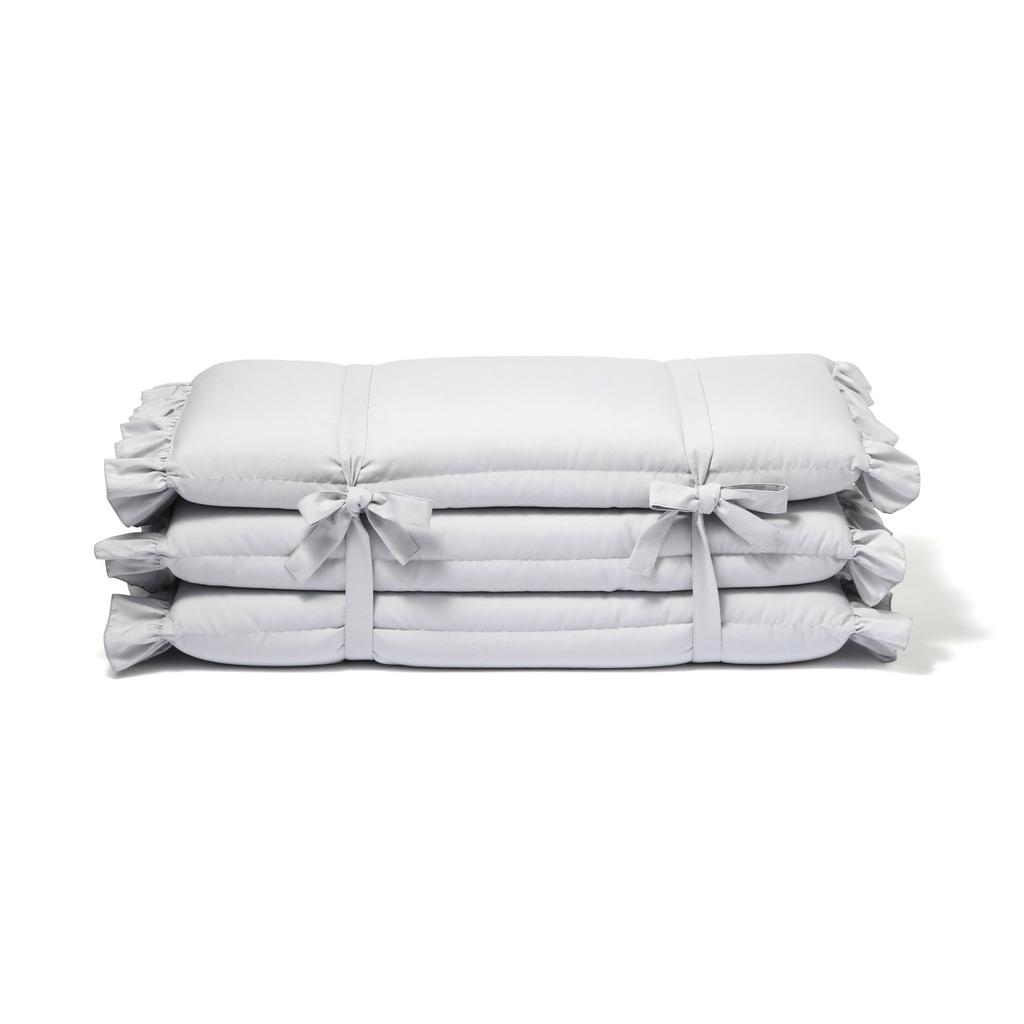 Francfranc [Online Shop Exclusive] Frilled Floor Mat, 70 X 180 Cm, Gray, 2025 Model, Fluffy Nap Cushion
