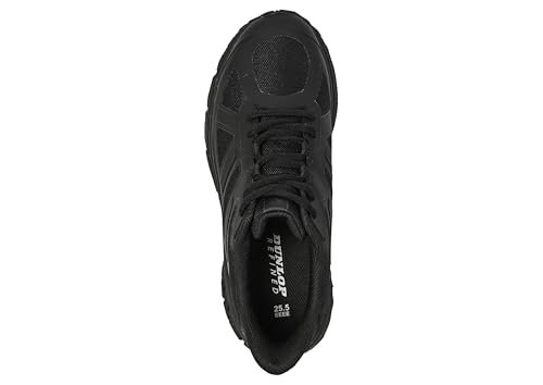 Dunlop Refined DM2025 Men's Walking Shoes, Black, Size 26.5 cm, 4E