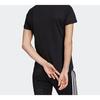Adidas Set in Sleeve T Shirt Women's Black FJ5010